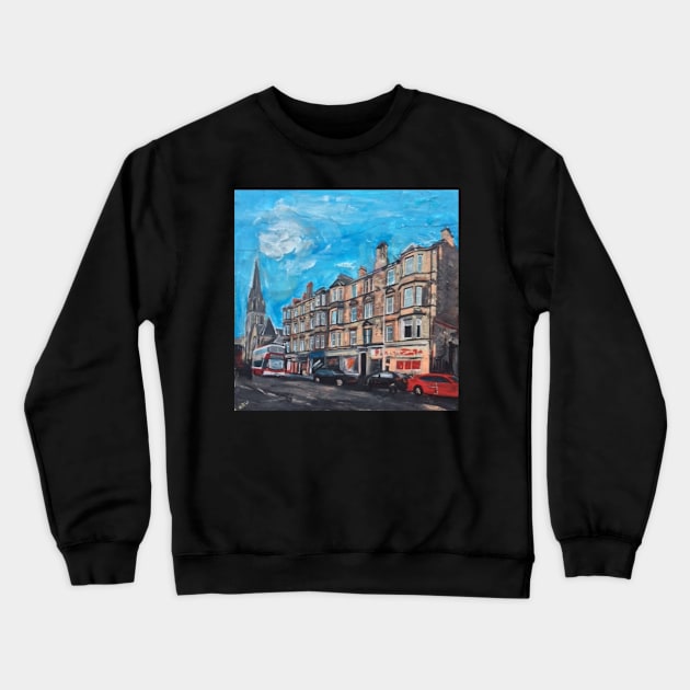 Southside, Edinburgh Crewneck Sweatshirt by golan22may